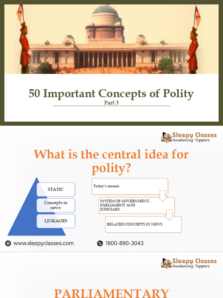 POLITY Revision Part 3 | PDF | State Of Emergency | Mediation