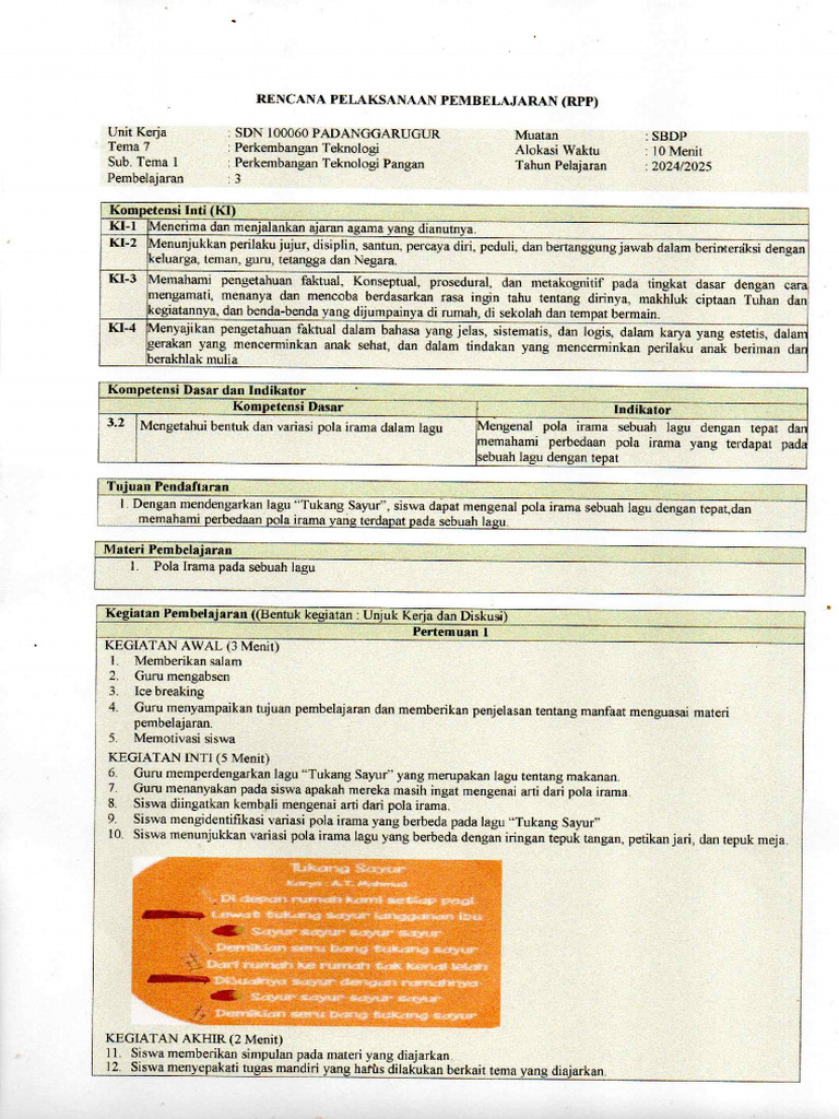 RPP Halima | PDF