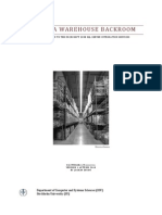 The Data Warehouse Backroom