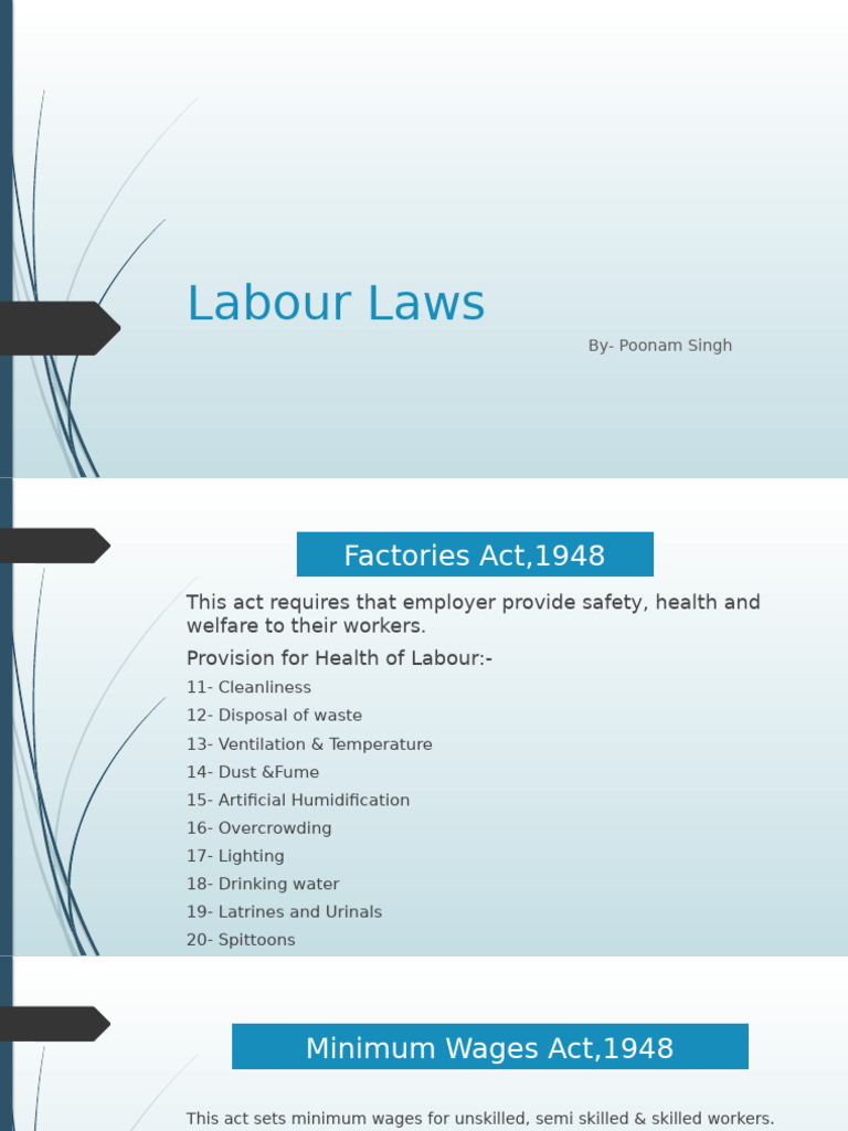 Weekly Working Hours As Per Labour Law Advisor