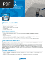 Impermeabilización con Mapelastic AquaDefense | PDF | Revestimiento | Agua