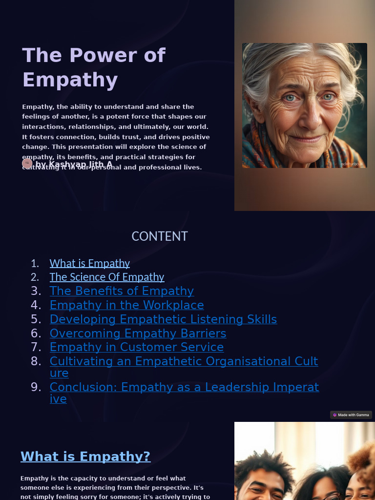 The Impact of Empathy in Leadership | PDF | Empathy | Emotions