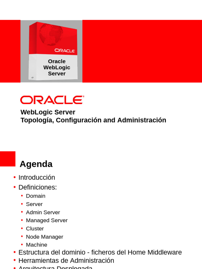 Guía de Administración de WebLogic Server | PDF | Servidor (Computación ...
