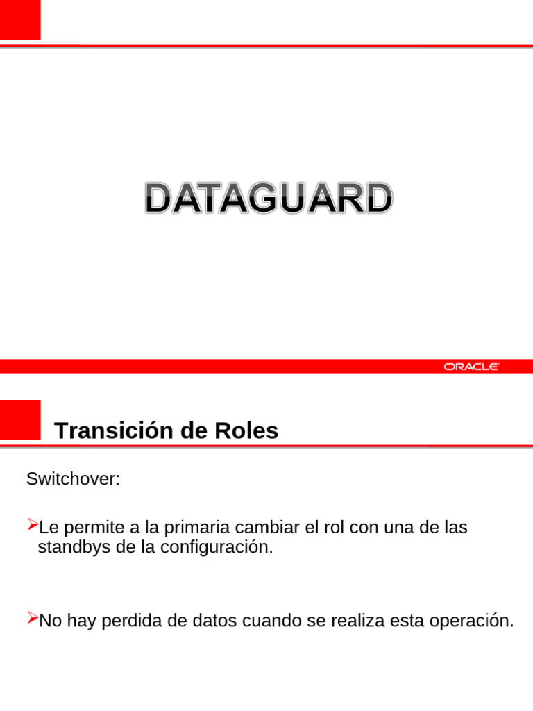 Guía de Configuración de Data Guard | PDF | Bases de datos ...