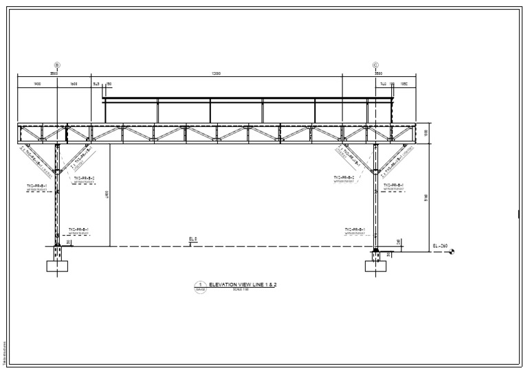 Tekla Structures Elevation View | PDF