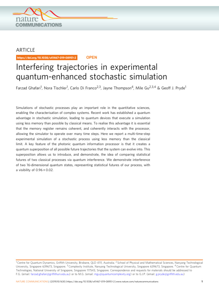 量子计算加速AI训练 | PDF | Photon | Simulation