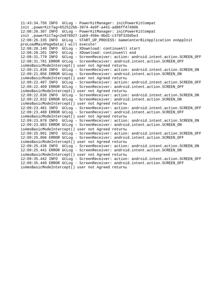 PowerKitManager Initialization Logs | PDF