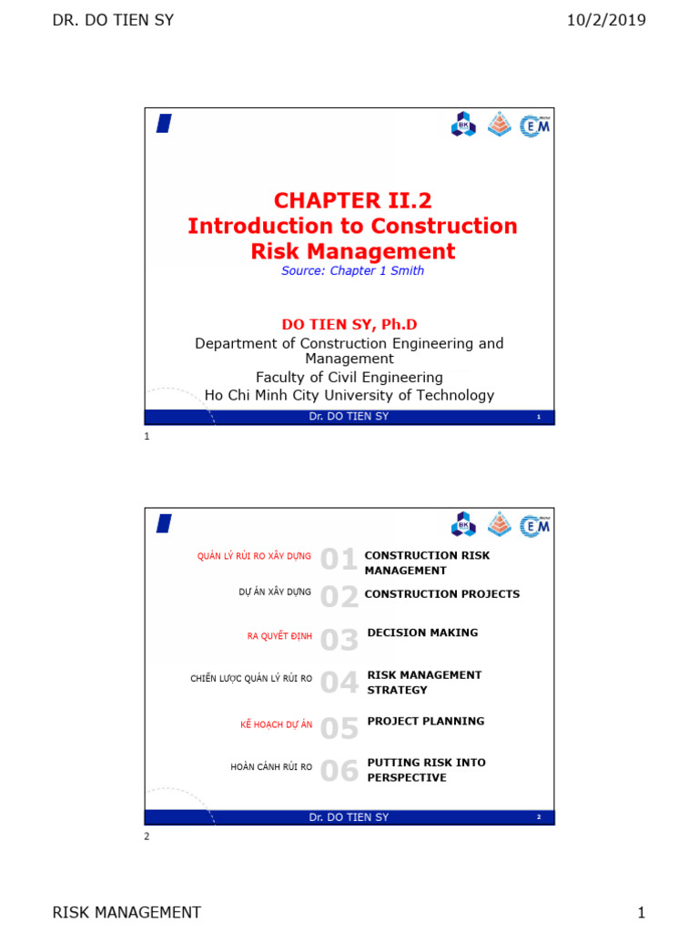 Construction Risk Management Strategies | PDF | Risk | Risk Management