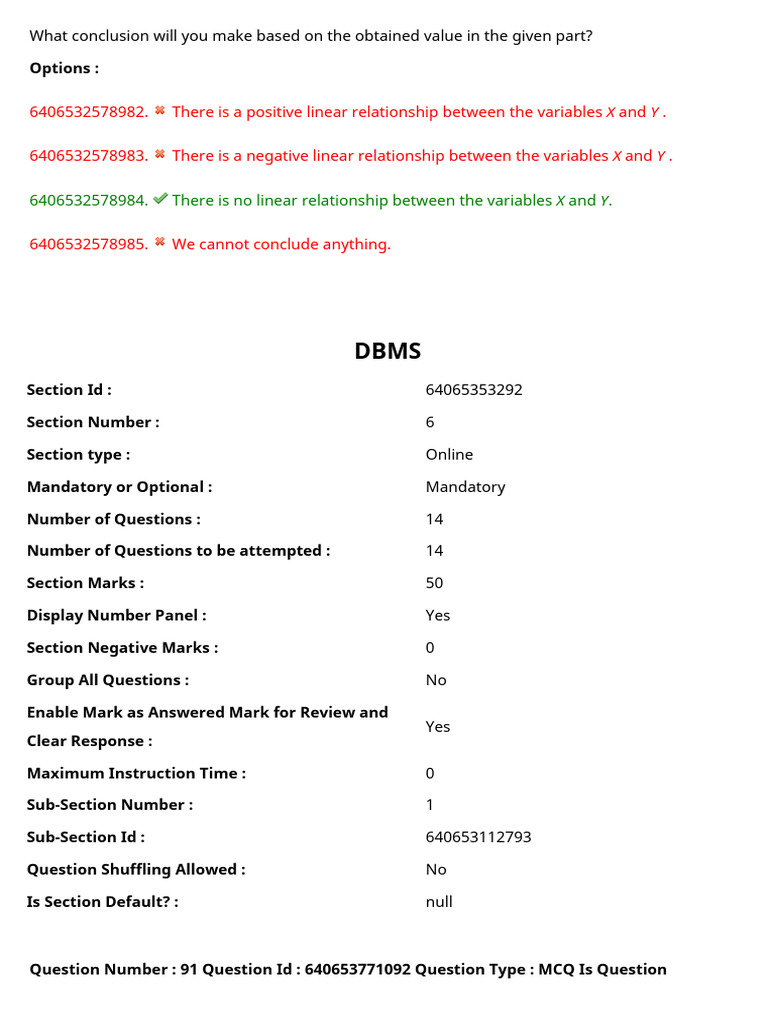 DBMSQ2_2 | PDF | Multiple Choice | Computer Programming
