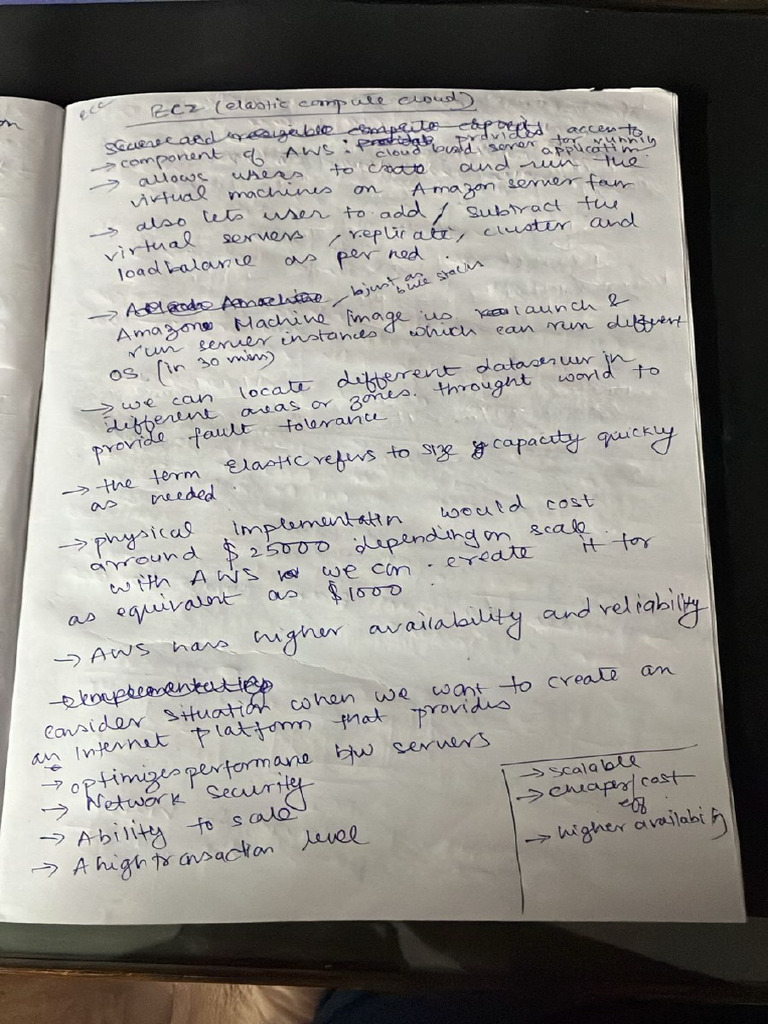 Amazon AWS whole stack | PDF