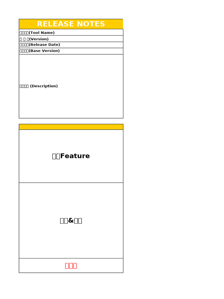 Release Notes | PDF