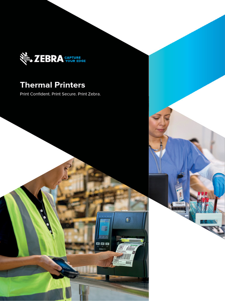 Zebra Thermal Printers Overview | PDF | Printer (Computing) | Radio ...