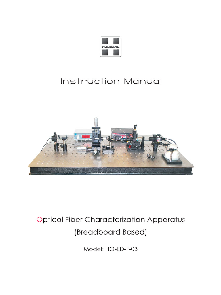 Optical Fibre Practical | PDF