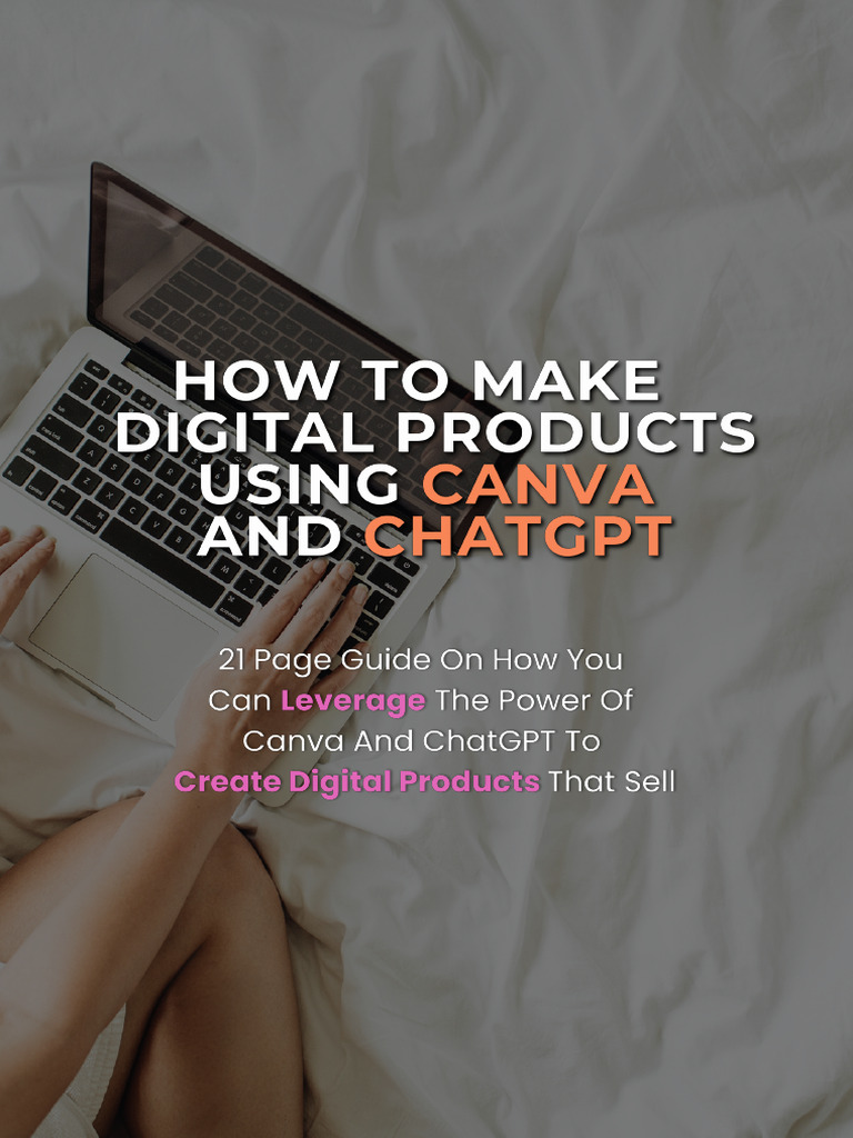 How To Make Make Digital Products Using Canva and Chatgpt | PDF ...