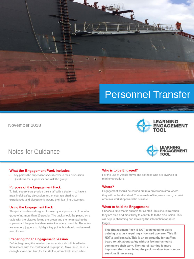 2018 3 Personnel-Transfer | PDF | Risk | Safety