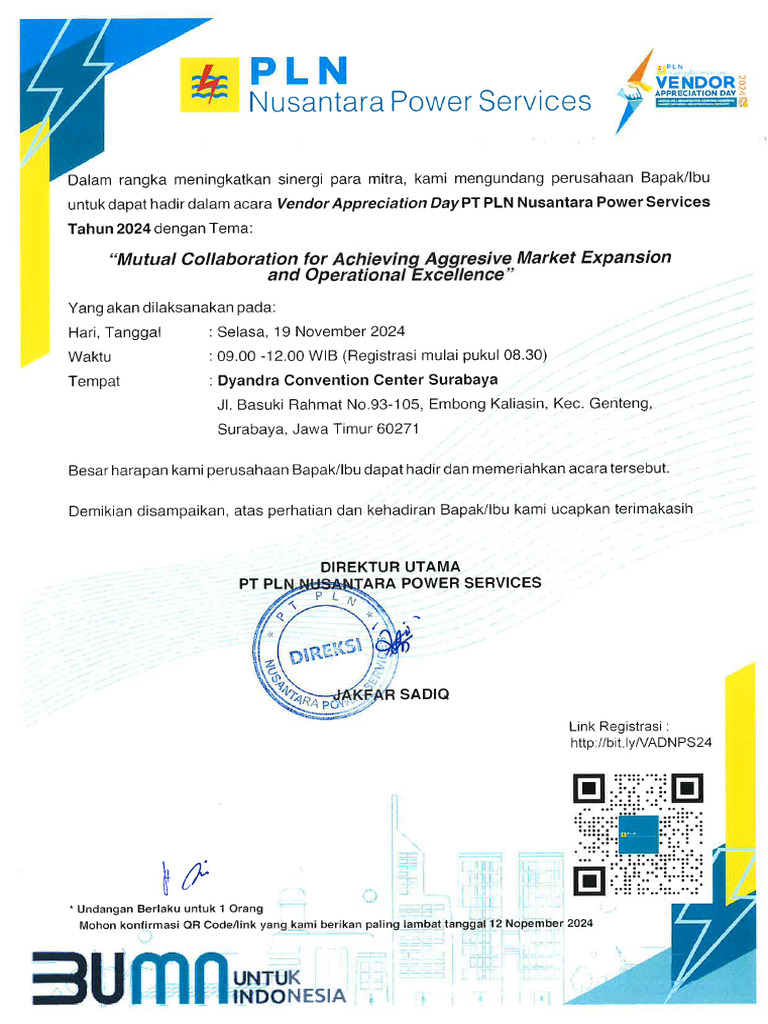 VAD 2024 Invitation | PDF