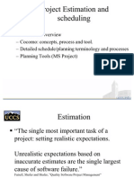 Project Estimation