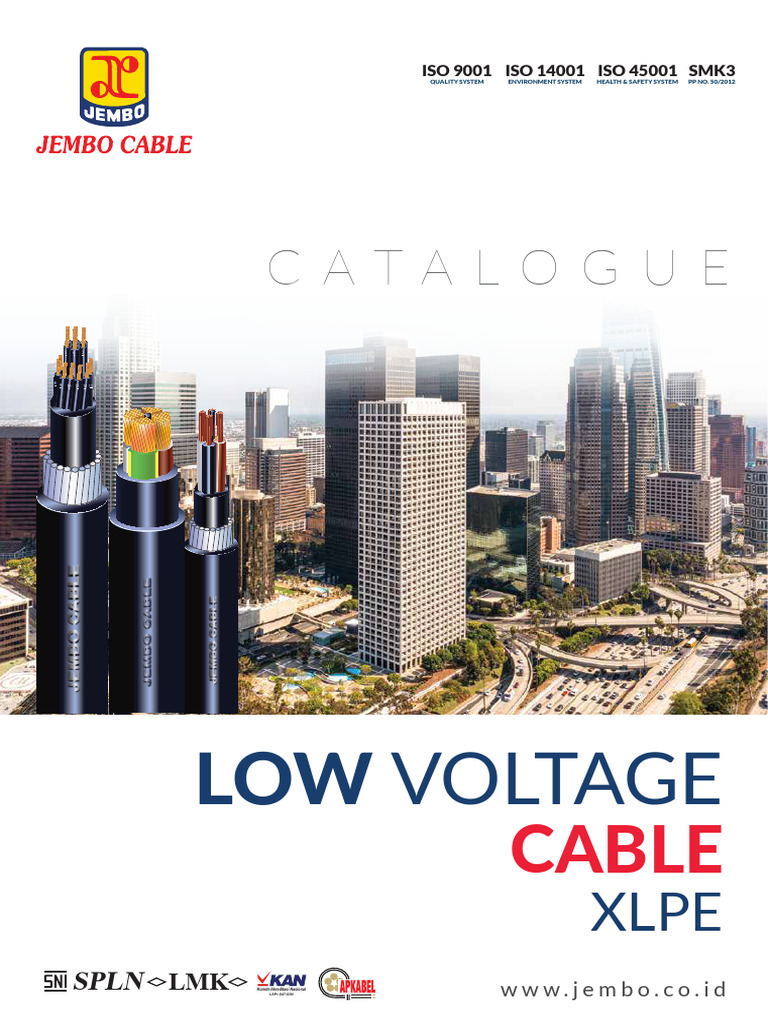 Low Voltage Cable Xlpe 389 | PDF | Electrical Resistance And ...