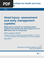 CT Head Scan Guidelines for Adults and Children | PDF | Radiology ...
