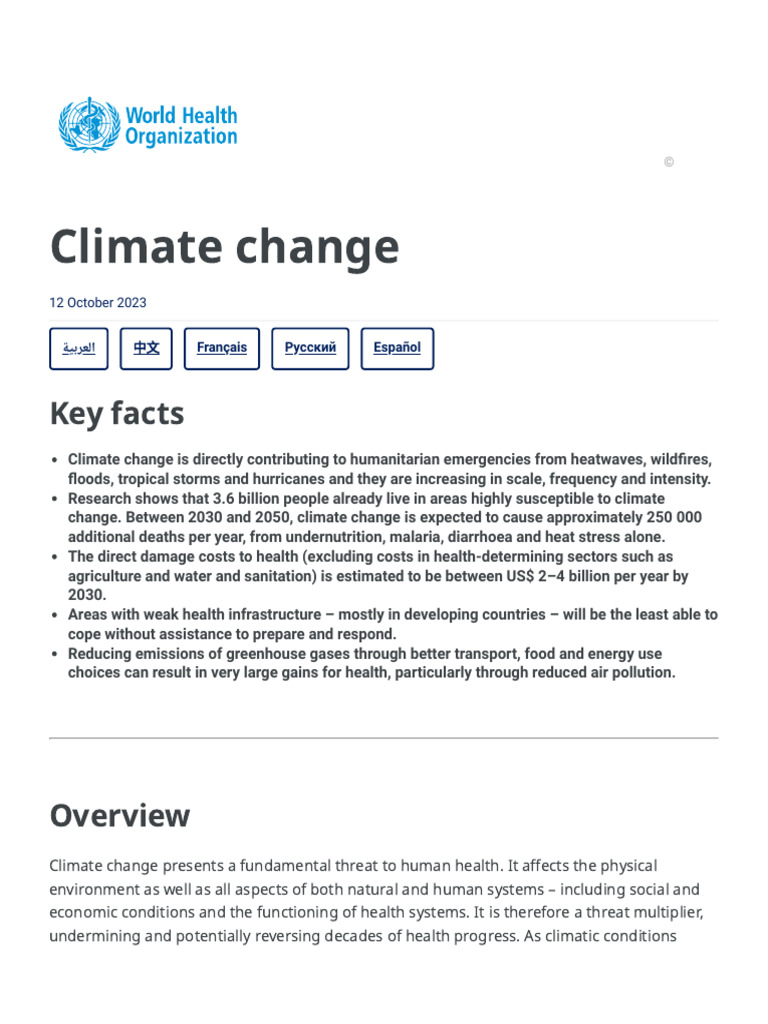 Climate Change Inform 3577 | PDF | Climate Change | Climate Resilience