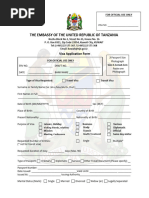 Maldives IM30 Work Visa Application Form | PDF | Identity Document ...
