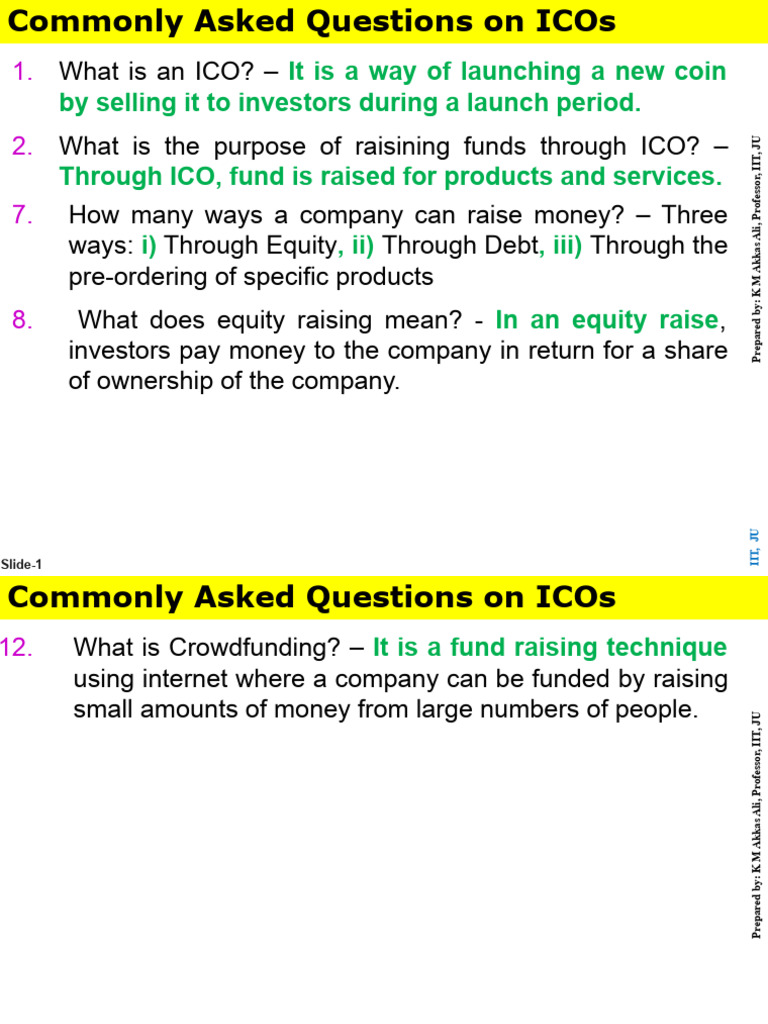File-06 Initial Coin Offering (ICO) | PDF | Business | Financial Markets