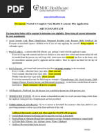 MAP-751w Consumer Information Change Form | PDF | Supplemental Security ...