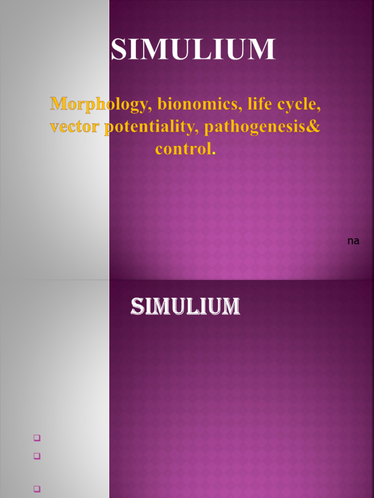 Simuliidae | PDF