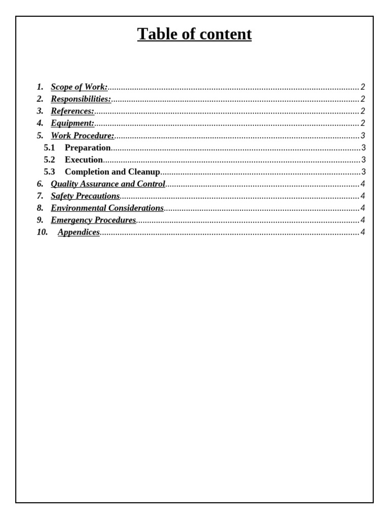Excavation Method Statement Guide | PDF | Safety | Occupational Safety ...