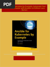 Ansible for Kubernetes by Example: Automate Your Kubernetes Cluster with Ansible 1st Edition Luca Berton all chapter instant download