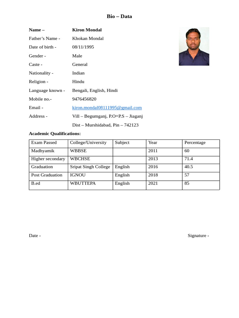 My CV | PDF