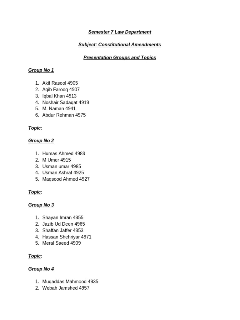 Final CA Groups | PDF