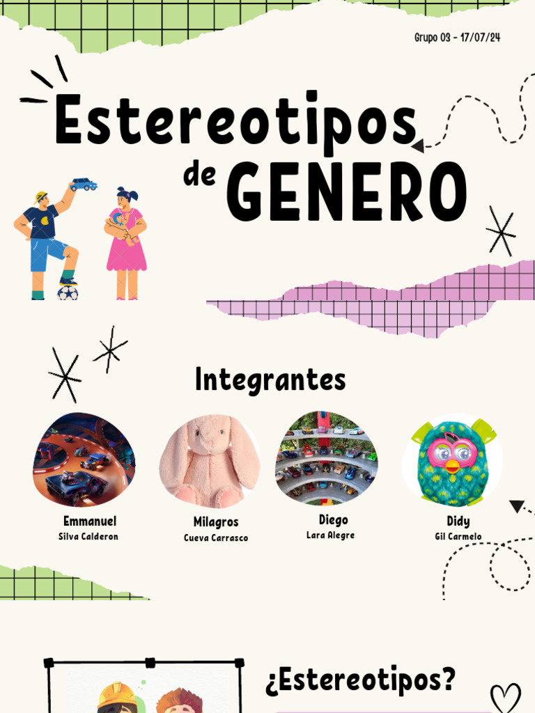 Estereotipos de Género y su Impacto | PDF | Estereotipos | Rol de género