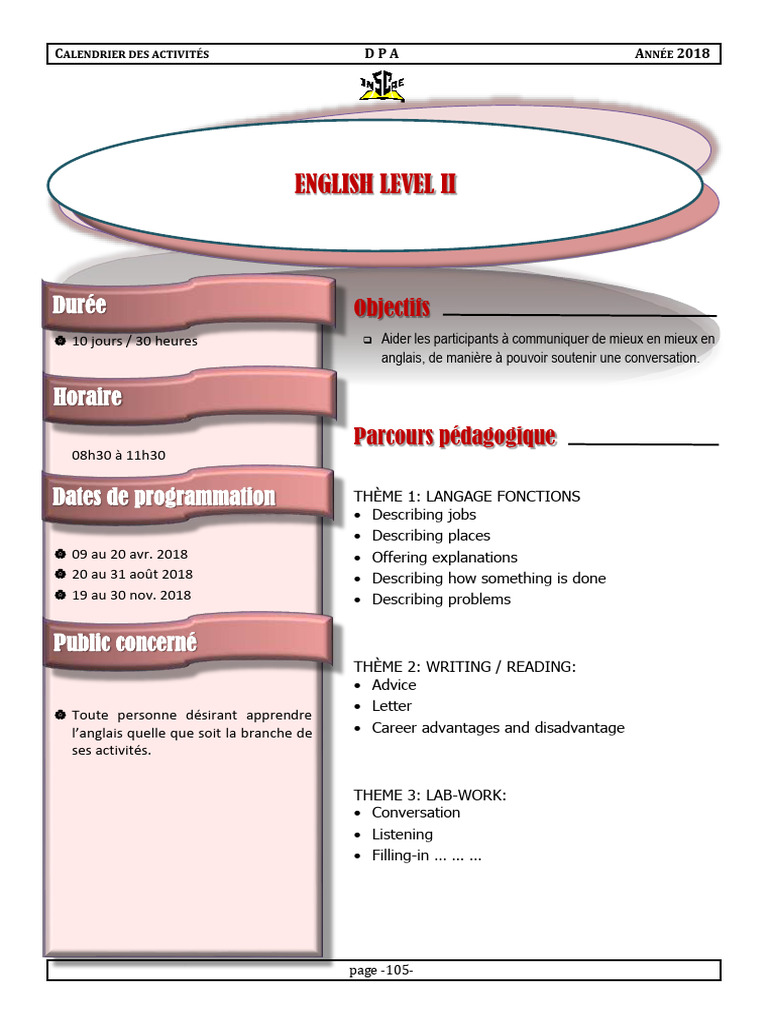 English Level Ii | PDF