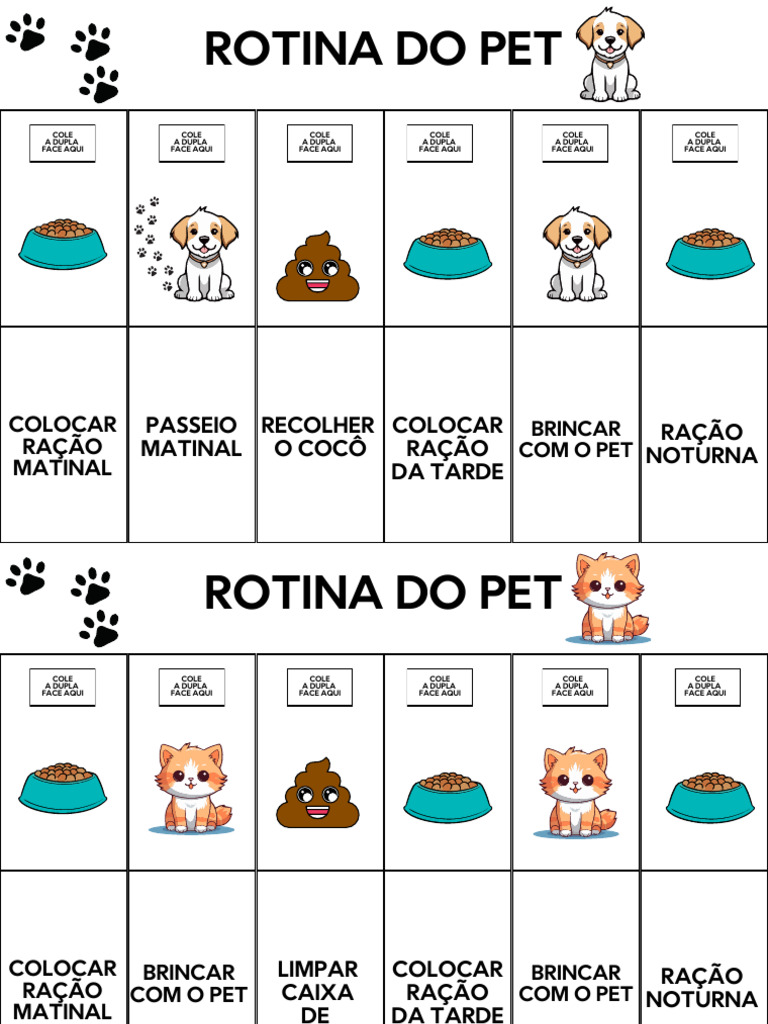 Rotina Diária para Cuidar do Pet | PDF