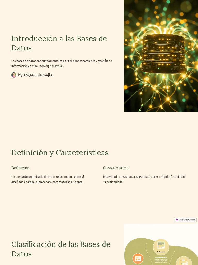 Introduccion A Las Bases de Datos | PDF | Bases de datos | Datos de ...