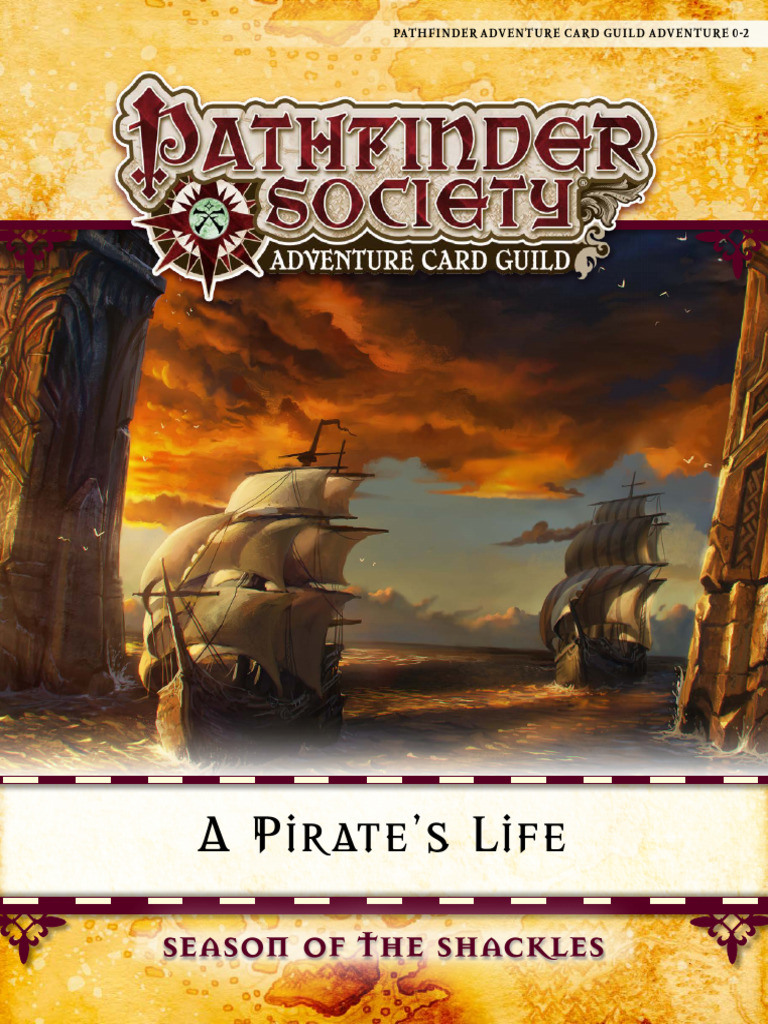 Pathfinder Adventure: A Pirate's Life | PDF | Piracy | D20 System