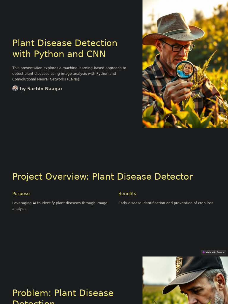 Plant Disease Detection With Python and CNN | PDF | Computing ...