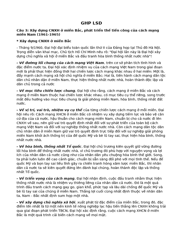 GHP LSD | PDF