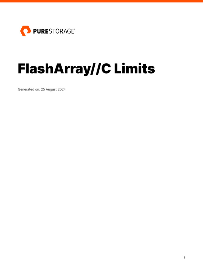 Purity Fa General Administration Flasharray C Limits 2024-08-25-15-16 ...