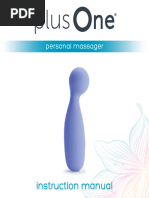PlusOne Vibrating Ring Instructions | PDF