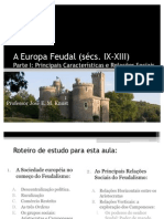 1 - A Europa Feudal (Parte1)