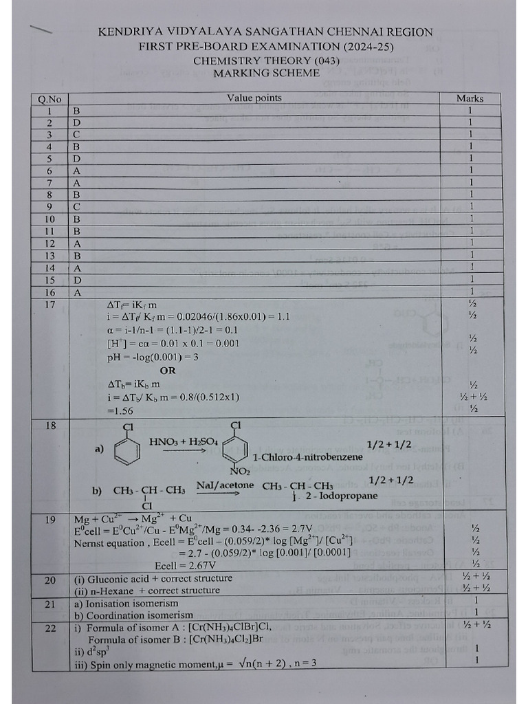 PB1 Xii MS | PDF