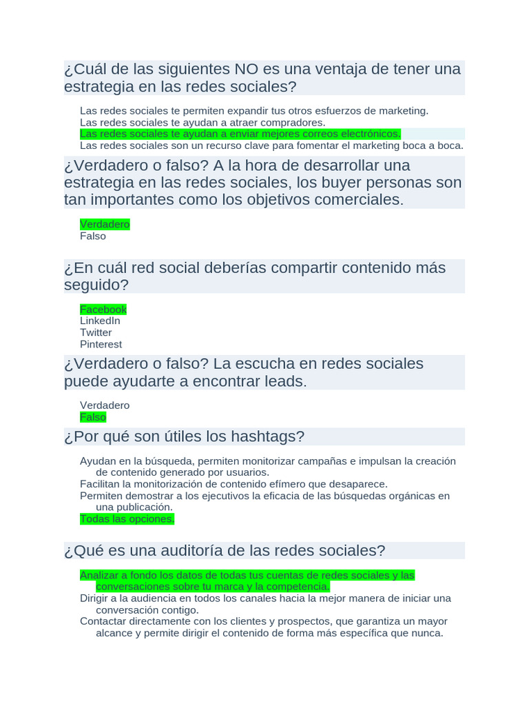 Estrategias Efectivas en Redes Sociales | PDF | Servicio de redes ...