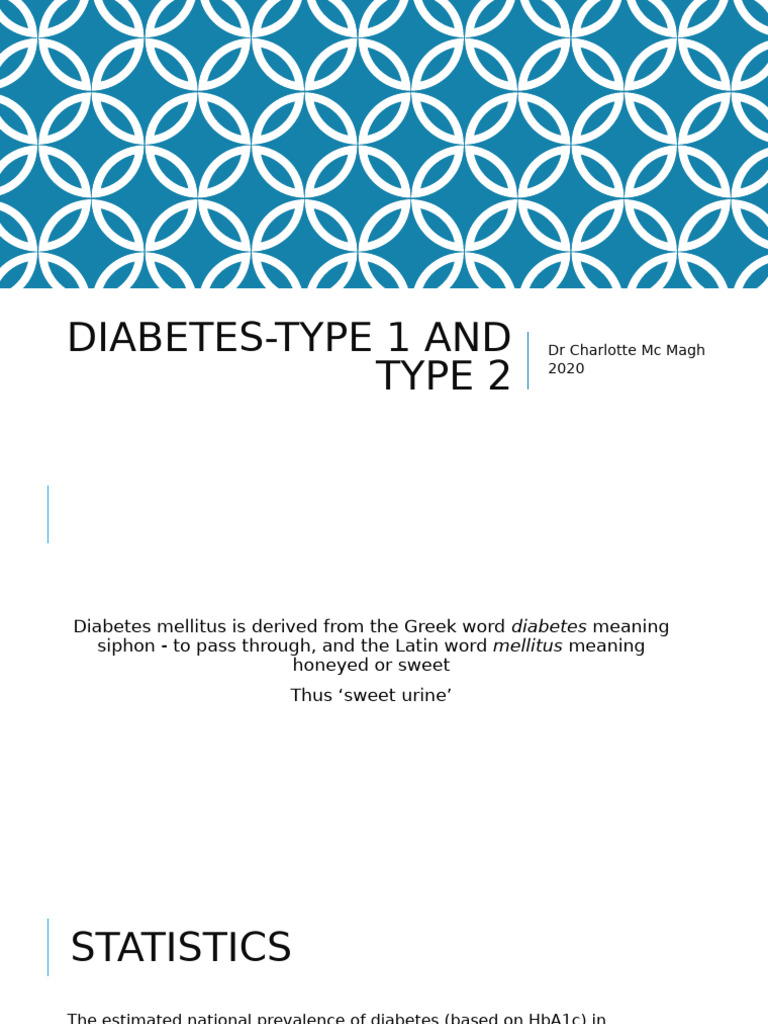 Diabetes Type+1+and+Type+2 | PDF | Diabetes | Insulin