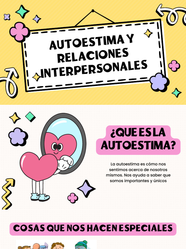 Taller 9 Autoestima y Relaciones Interpersonales | PDF