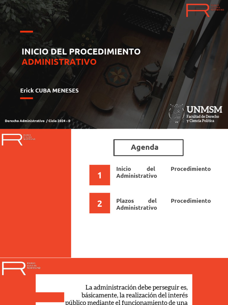 Procedimiento Administrativo: Inicio y Requisitos | PDF | Petición ...