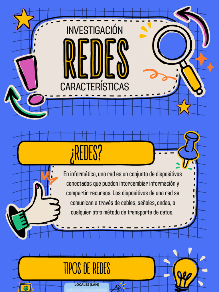Tipos y Elementos de Redes Informáticas | PDF | Red de computadoras ...