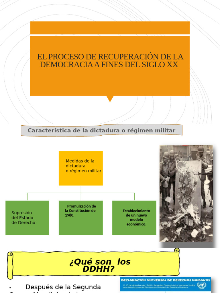 Recuperación de la Democracia en Chile | PDF | Chile | Derechos humanos