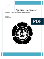 Makalah Aplikasi Penjualan Menggunakan VB 2005